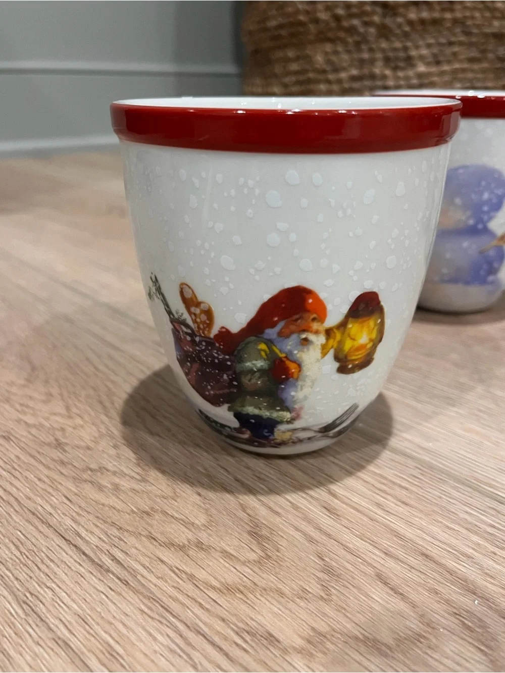 Williams Sonoma Nordic Elf Mugs - Set of 4